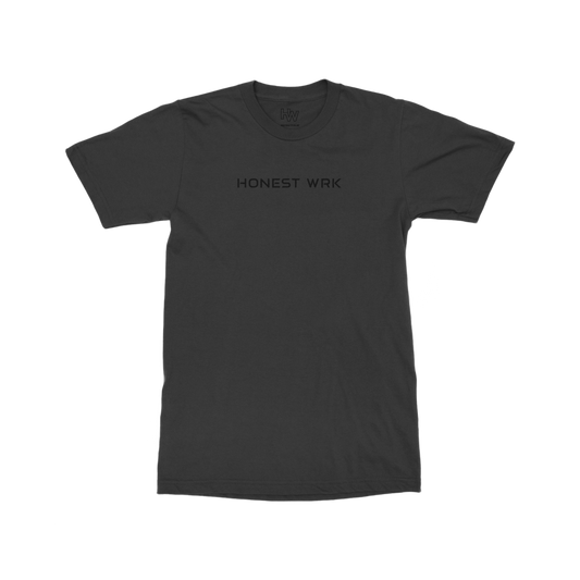 HONEST CHARCOAL T-SHIRT